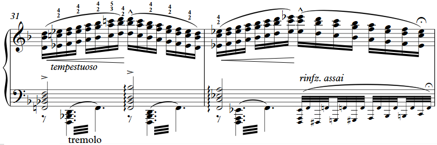 Liszt Reminiscences de Don Juan bar 31