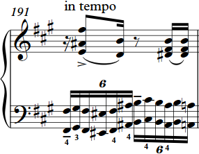 Liszt Reminiscences de Don Juan bar 191