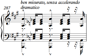 Liszt Reminiscences de Don Juan bar 287