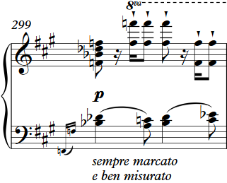 Liszt Reminiscences de Don Juan bar 299